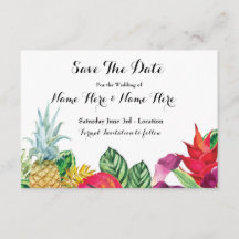 Salve A Data Luau Rustic Aloha Luzes Tropicais