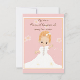 Reserve A Data Salve a Data Menina Espanhola