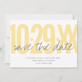 Reserve A Data Salve a data, o casamento, a foto de volta