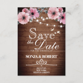 Reserve A Data Salve a data - Vintage Wood, Doves, Light, floricu