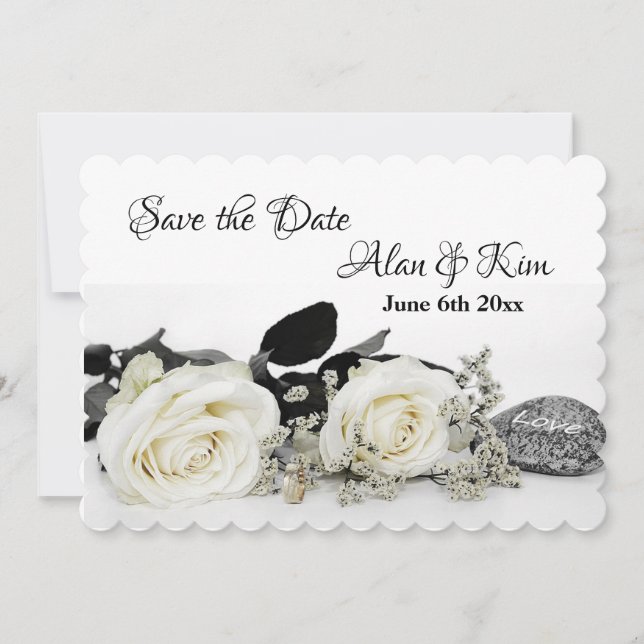Reserve A Data Salve As Rosas De Data (Frente)