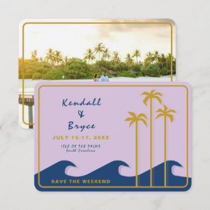 Reserve A Data Salve o Destino de Fim de Semana Casamento Tropica