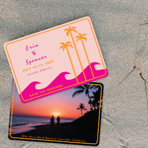 Reserve A Data Salve o Destino de Fim de Semana Casamento Tropica