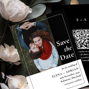 Reserve A Data Salve o Dia com Foto Moderna e Sofisticada com Cód