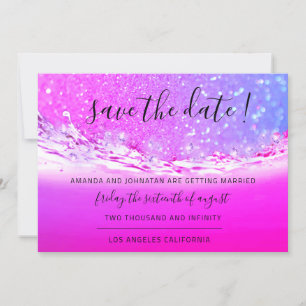 Reserve A Data Salve O Dia Fuchsia Rosa Cristais Oceano Ombre