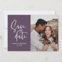 Salve o dia moderno de casamento floral fotográfic