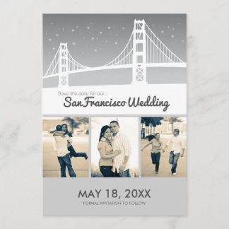 Reserve A Data San Francisco Wedding Save-the-date