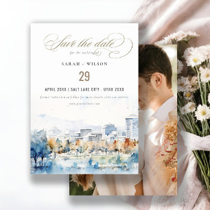 Reserve A Data San Jose, Casamento de Foto em Watercolor na Calif