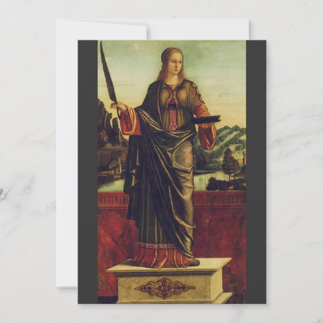 Reserve A Data Santa Anastácia de Roma Arte Premium (Frente)