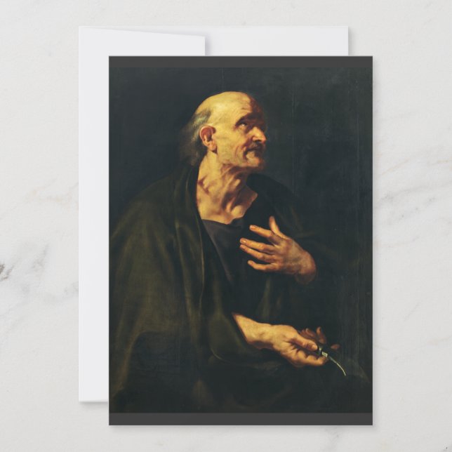 Reserve A Data São Bartolomeu por Peter Paul Rubens (Frente)