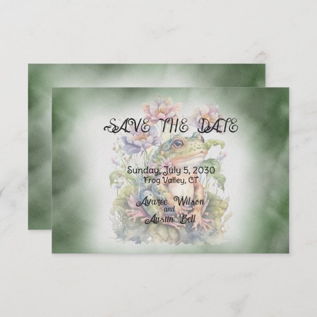 Reserve A Data Sapo Wedding (Frente/Verso)