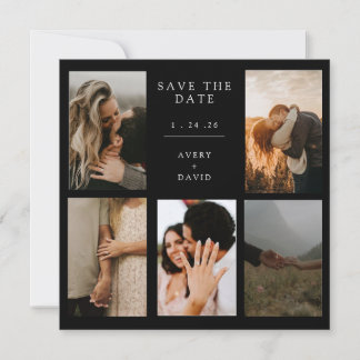 Reserve A Data Save the Date Card Customizable