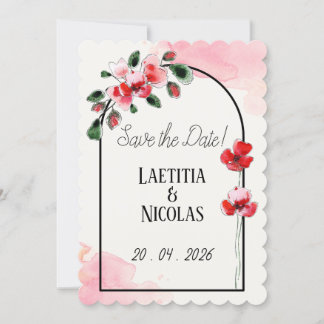 Reserve A Data Save the date "Coquelicots"