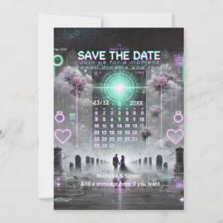 Reserve A Data 💌 "Save the Date: Eternal Glitch Wedding" 💌