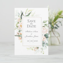 Script de Blush Romântico Floral Floral Floral de 