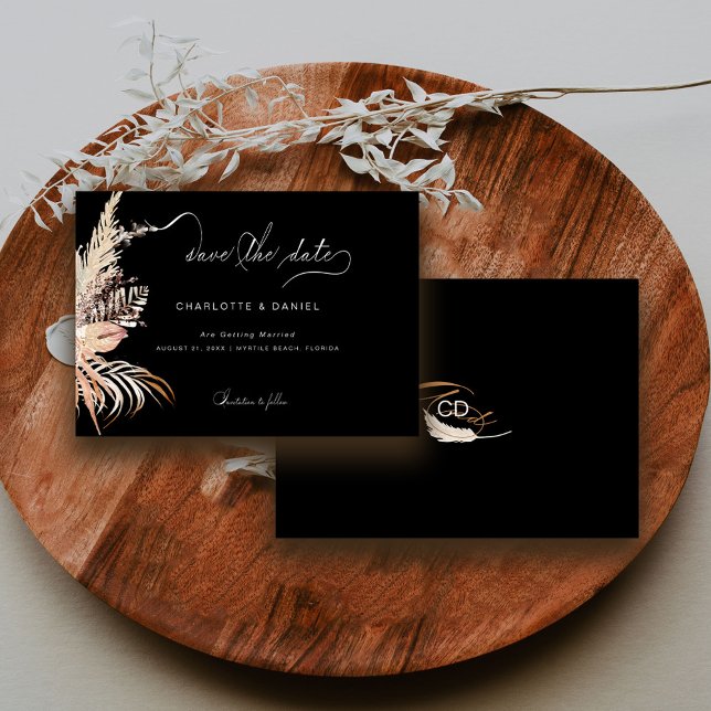 Reserve A Data Script de Caligrafia Whimsical Modern Boho (Criador carregado)