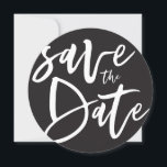 Reserve A Data Script Inky salvará a data<br><div class="desc">Escrito incrível salvará a data monocromática para salvar o convite de casamento. Preto e branco,  mas a cor de fundo pode ser alterada.</div>