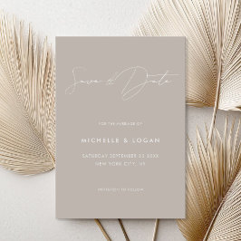 Reserve A Data Script manuscrito de texto moderno de tom casual