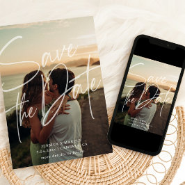 Reserve A Data Script Negrito e Moderno