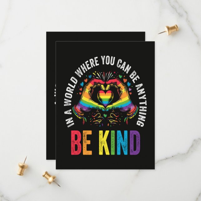 Reserve A Data Seja Orgulho Gentil Mês LGBT (Frente/Verso In Situ)
