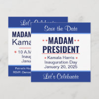 Senhora Presidente Kamala Harris Inauguração