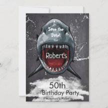 Shark Birthday Salvar a Data do Ataque aos Tubarõe