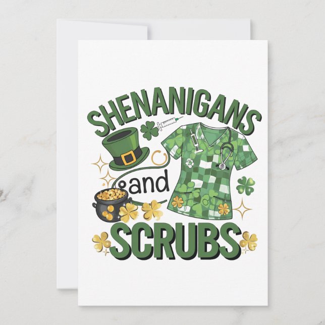 Reserve A Data Shenanigans e Scrubs Enfermeira Enfermeira Rua do  (Frente)