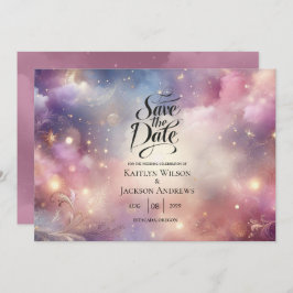 Reserve A Data Shimmering Celestial Stardust Skies Casamento