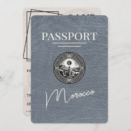 Reserve A Data Silver Marrocos Passport Salvar Data