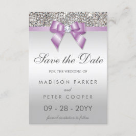 Reserve A Data Silver Sequins Lilac Arco Salvar A Data Casamento