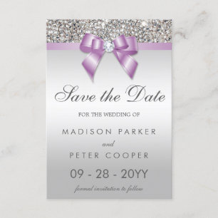 Reserve A Data Silver Sequins Lilac Arco Salvar A Data Casamento