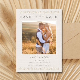 Reserve A Data Simple Seashell Beach Wedding Save the Date