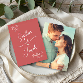 Reserve A Data Simple Whimsical Hand Drawn Save the Date Photo