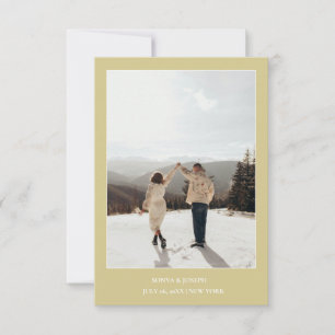 Reserve A Data Simples Texto Elegante e Foto Salve o Dia