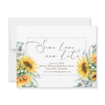 Simples Watercolor Girassol Mesma Adorável Data No