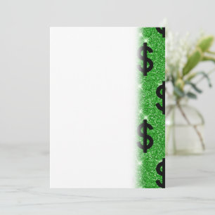 Reserve A Data Sinal de Dólar Negro Money Empreendedor Wall Stree