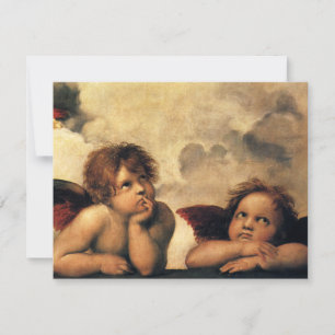 Reserve A Data Sistine Madonna Anjos por Rafael Casamento