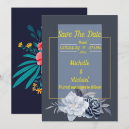 Reserve A Data Skaymarts | Elegante Rosa Floral Guardar A Ficha D