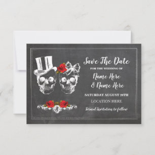 Reserve A Data Skulls Salve A Placa Rosa Rustic Date