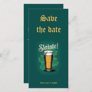 Reserve A Data Slàinte! Pint de Cerveja no Dia de São Patrício em