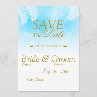 Reserve A Data Sob a Palm Sky, Salve A Data