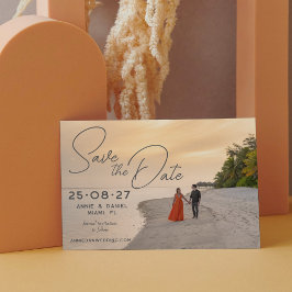 Reserve A Data Sobreposição de Foto de Casamento de Destino Perso