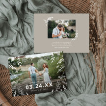 Sobreposição de Fotos Botânica Salve a Data