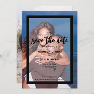 Reserve A Data Sobreposição Opaca De Semi Fotografada Com Mão Sal