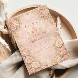 Reserve A Data Soft Blush Rose Garden Quinceañera