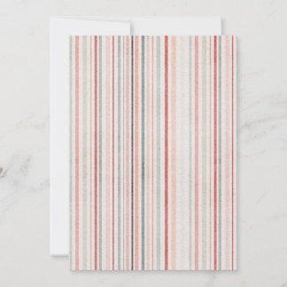 Reserve A Data Soft Striped Save the Date Card
