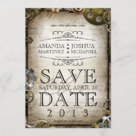 Reserve A Data Steampunk Gears Victorian Salvar a Data
