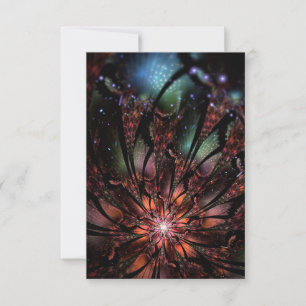 Reserve A Data Suave e ternura fantasia fractal flor