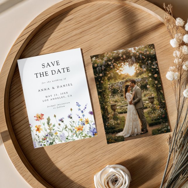 Reserve A Data Summer Wildflower Garden Photo (Criador carregado)