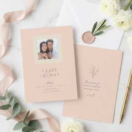 Reserve A Data Sun-Washed Garden Wedding Photo Blush ID1283